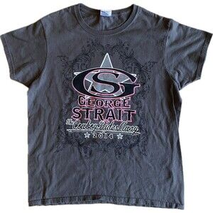 George Strait Tour T Shirt Women's sz M